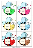 Vorschau - Spiele - Irregular Verbs Game (Past Simple) - Fliegenklatsche Spiel - Seite 2
