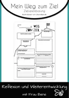 Vorschau - Arbeitsblätter - Lernentwicklungsgespräch Zielvereinbarung Lernvertrag Weiterentwicklung - Deckblatt