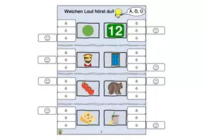 Vorschau - Arbeitsblätter - Materialpaket Buchstabeneinführung ÄÖÜ - Seite 3
