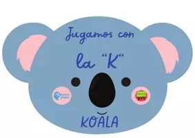Vista previa - Hojas de trabajo - JUGAMOS CON LA LETRA K - página 1