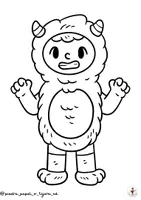 Vista previa - Manualidades / Dibujos para colorear - CARNAVAL Dibujos para Colorear - página 2