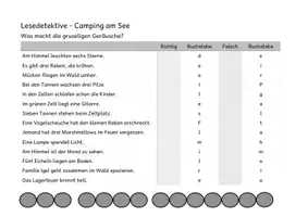 Vorschau - Stationenlernen - Deutsch: Lesedetektive - Camping am Waldrand - Seite 2