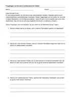 Vorschau - Anderer Materialtyp - Fragebogen Inhalte Mathematik Diagnose - Intensivklasse - Willkommensklasse - Seite 1