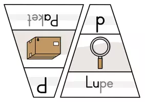 Vorschau - Arbeitsblätter - Legekreis Buchstabe P p (Buchstabeneinführung) - Seite 3