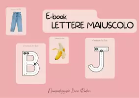 anteprima - Esercizi - Lettere maiuscole (eBook) - Pagina di copertina