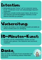 Vorschau - Arbeitsblätter - 10-Minuten-Kunst Luft (Klassen 2 und 3) - Seite 1