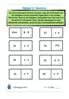 Vorschau - Arbeitsblätter - Escape Room - Gefangen im Hexenhaus (5 Rätsel zum Einmaleins) - Seite 3