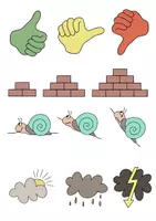Vorschau - Bildkarten - Selbsteinschätzung - Symbole für Schüler*innen - Seite 3