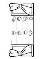 Vista previa - Manualidades / Dibujos para colorear - PACK ENGLISH FLIPBOOKS - página 3
