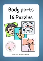 Vista previa - Juegos / Gamificación - BODY PARTS PUZZLES - página 1
