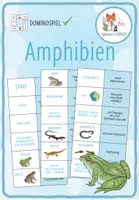 Vorschau - Spiele - Amphibien / Lurche - Domino Spiel - Deckblatt