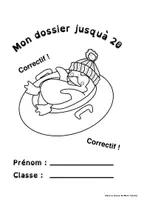 Aperçu - Feuilles d'exercices - Exercices mathématiques jusqu’à 20 - Page de couverture