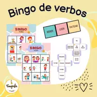 Vista previa - Juegos / Gamificación - Bingo de verbos - Portada