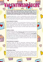 Vorschau - Arbeitsblätter - Der Valentinstag – Leseverständnis Grammatik & Wissensquiz - Seite 2