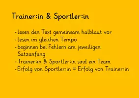 Vorschau - Poster - Leseflüssigkeit: Methode Lesesportler + Lesetrainer - Deckblatt