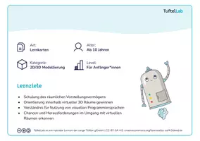 Vorschau - Stationenlernen - Lernkarten: CoSpaces Grundlagen - Seite 2