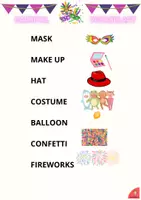anteprima - Esercizi - Carnival Worksheets - Pagina 3