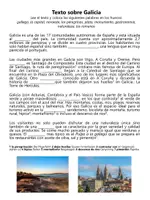 Vorschau - Arbeitsblätter - Galicia – Ficha, Quiz, Texto, Vocabulario - Seite 2