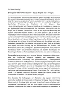 Vorschau - Arbeitsblätter - Evaluation von Unterricht, dazu 3 Beispiele bzw. Vorlagen - Deckblatt