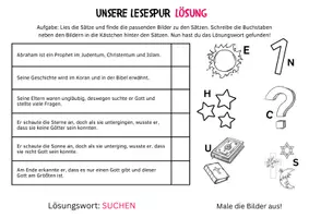 Vorschau - Arbeitsblätter - Prophet ABRAHAM 🌙 - Arbeitsblätter - IRu/Interreligiös - Seite 3