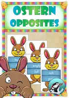 Vorschau - Unterrichtsreihen - Ostern - English - Opposites - Legematerial - Deckblatt