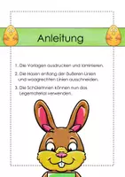 Vorschau - Unterrichtsreihen - Ostern - English - Opposites - Legematerial - Seite 1