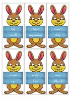 Vorschau - Unterrichtsreihen - Ostern - English - Opposites - Legematerial - Seite 2
