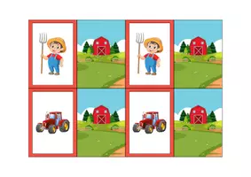 Aperçu - Jeux - Le memory de la ferme - Page 3