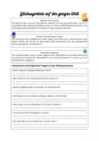 Vorschau - Mal- und Bastelvorlagen - Glückssymbole national und international (+Ausmalbild) - Seite 1
