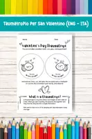 anteprima - Materiale interattivo - Attività per San Valentino, Taumatropio (ENG - ITA) - Pagina di copertina