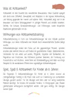 Vorschau - Stundenentwürfe - Spiel, Spaß & Achtsamkeit | Achtsamkeitsübungen ab 6 Jahren - Seite 1