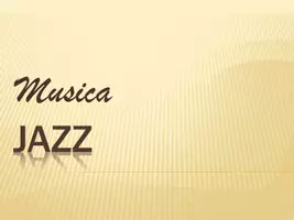 anteprima - Presentazioni / Lavagne - Storia della musica Jazz (dalle origini ad oggi) - Pagina di copertina
