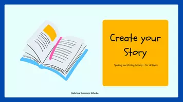 Vorschau - Stundenentwürfe - Creative Speaking and Writing ESL - Deckblatt