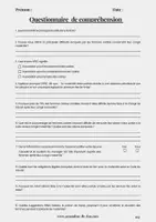 Aperçu - Feuilles d'exercices - Compréhension écrite b2 le congé maternité / FLE - Page 1