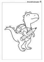 Vorschau - Mal- und Bastelvorlagen - Dinosaurierklasse Materialpaket - Dinosaurier Sparpaket - Seite 2