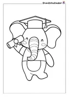 Vorschau - Mal- und Bastelvorlagen - Elefantenklasse Materialpaket - Elefant Sparpaket - Seite 2