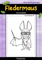 Vorschau - Arbeitsblätter - Fledermausklasse Materialpaket - Fledermaus Sparpaket - Seite 1