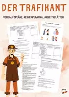 Vorschau - Arbeitsblätter - Der TRAFIKANT 🗞 - Unterrichtsreihe, AB und Verlaufspläne - Deckblatt