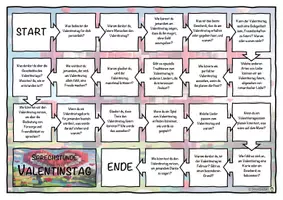 Vorschau - Stundenentwürfe - Sprechstunde - Valentinstag - Lass uns reden - Deckblatt