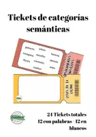 Vista previa - Juegos / Gamificación - tickets CATEGORÍAS SEMÁNTICAS - Portada