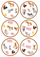 Aperçu - Jeux - Binômes de la ferme - Page 2