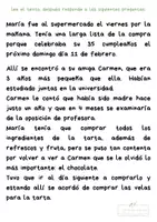 Vista previa - Hojas de trabajo - Comprensión lectora e Inferencias - página 2