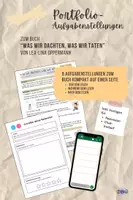 Vorschau - Anderer Materialtyp - Portfolio-Aufgabenstellungen zu "Was wir dachten, was wir taten" - Deckblatt