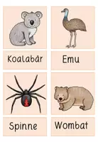 Vorschau - Spiele - Bild-Wort-Karten Zoo, Zuordnungsspiel - Seite 3