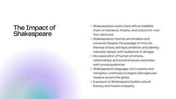 Vorschau - Präsentationen/Tafelbilder - Teaching Shakespeare in the 21st Century: Engaging Teenage Minds (Presentation) - Seite 3