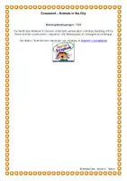 Vorschau - Arbeitsblätter - Crossword Englisch Animals in the City - Kreuzworträtsel Tiere in der Stadt - Seite 3