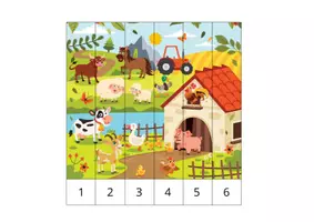 Aperçu - Jeux - Les puzzles numériques de la ferme - Page 3