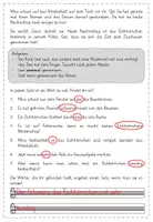 Vorschau - Arbeitsblätter - Leseübungen zum sinnentnehmenden Lesen: Mira und das Eichhörnchen - Seite 3
