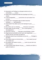 Vorschau - Arbeitsblätter - Arbeitsblatt Adjektive und ihre Endungen - Seite 1