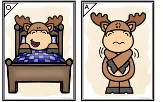 Vorschau - Arbeitsblätter - Winter Story Walk - A Winter's Day with Martin Moose - Seite 3